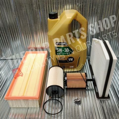 For Audi A3 2.0 TDI Sportback 04-17 Full Service Kit + 5L Technolube