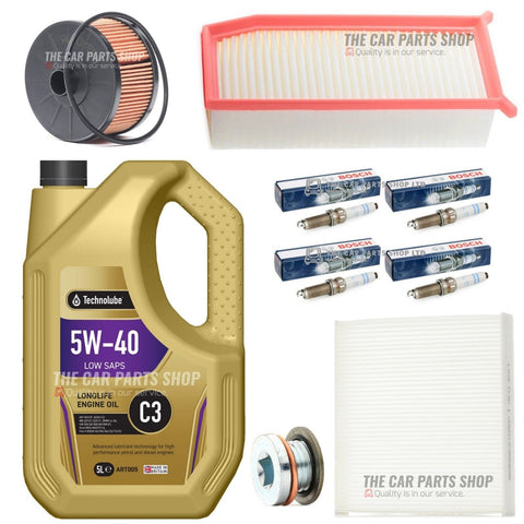 Full Service Kit For Renault Clio 0.9L MK4 H4BT + Bosch Plugs